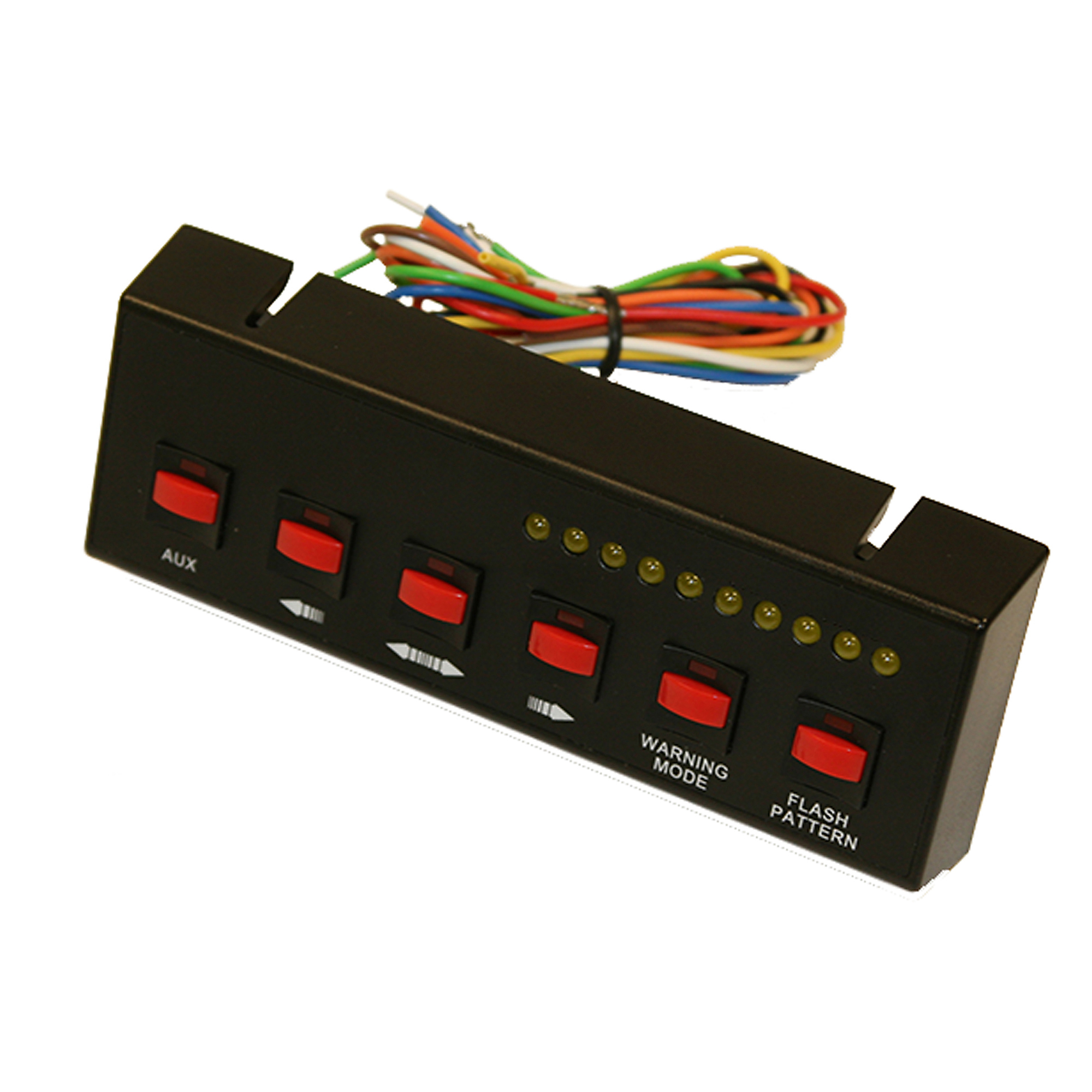 Buyers Products, Pre-Wired 6-Switch Panel 4-On/Off 2-Momentary, Model# 6391206